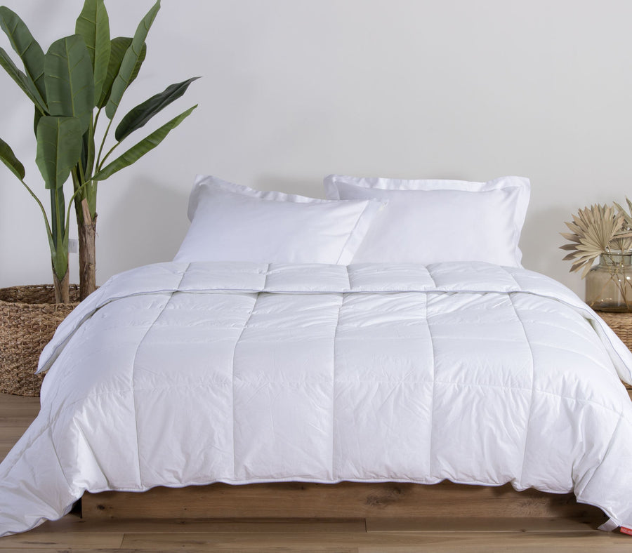 Πάπλωμα Μονό Λευκό Microfiber 160X220 Nef-Nef Homeware