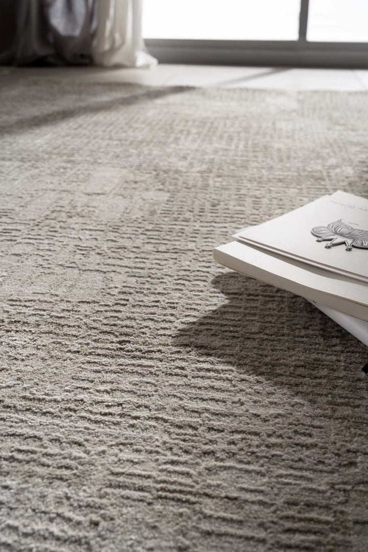 Μονόχρωμο Χαλί Γκρι Prime 018 240x300 Royal Carpet