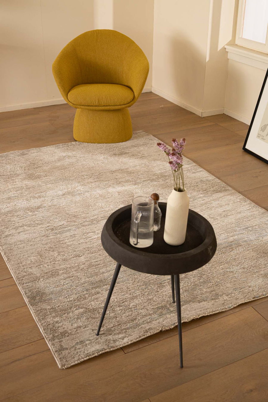 Μονόχρωμο Χαλί Ανοιχτό Γκρι Prime 022 200X300 Royal Carpet
