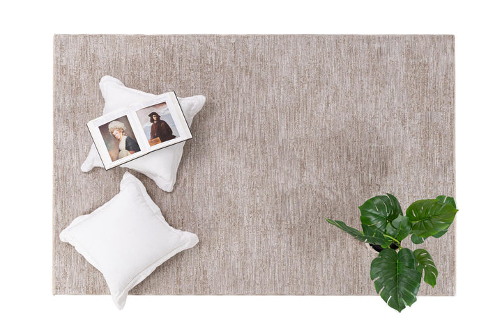 Μονόχρωμο Χαλί Ανοιχτό Γκρι Prime 022 200X300 Royal Carpet