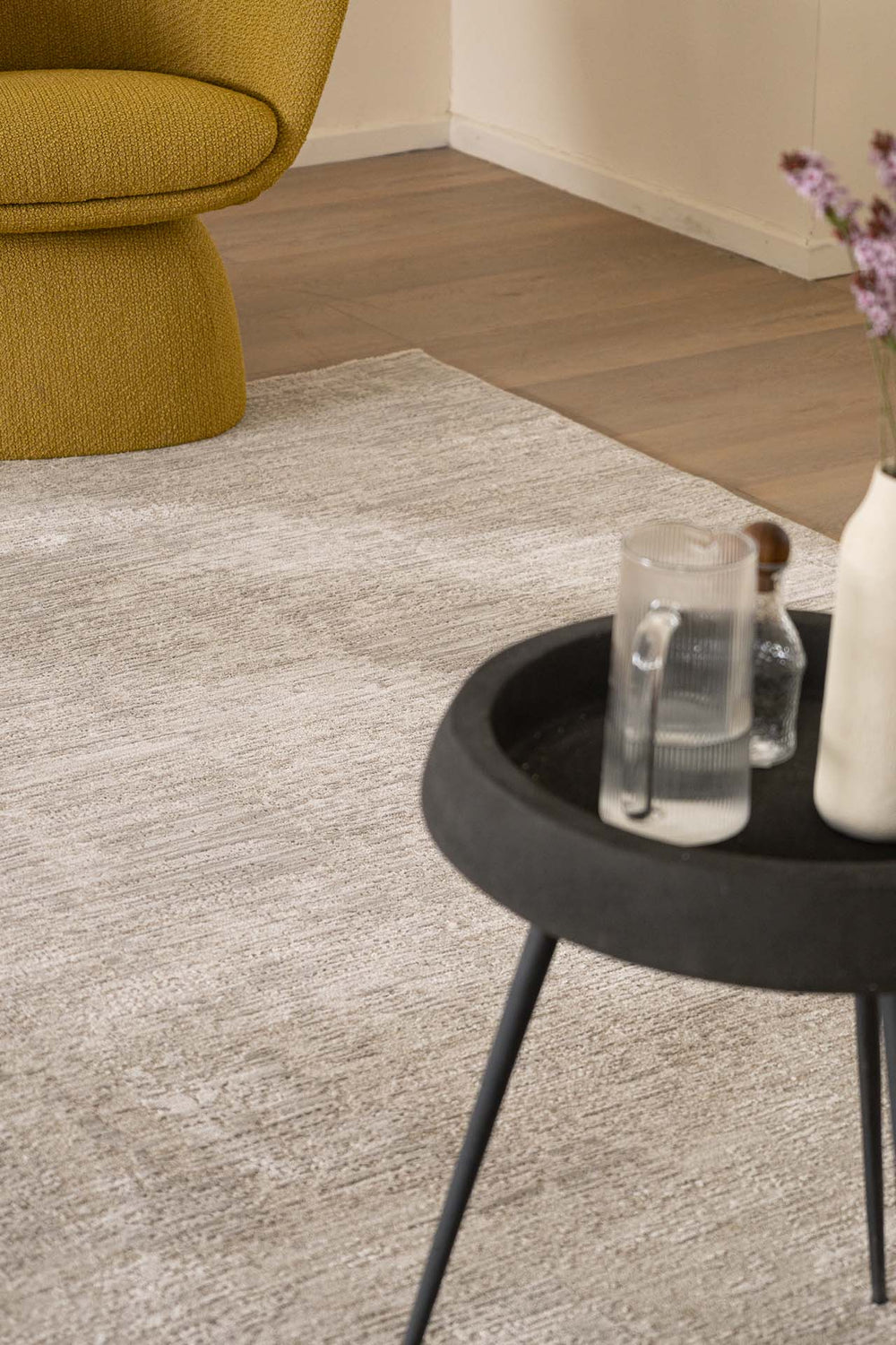 Μονόχρωμο Χαλί Ανοιχτό Γκρι Prime 022 200X300 Royal Carpet