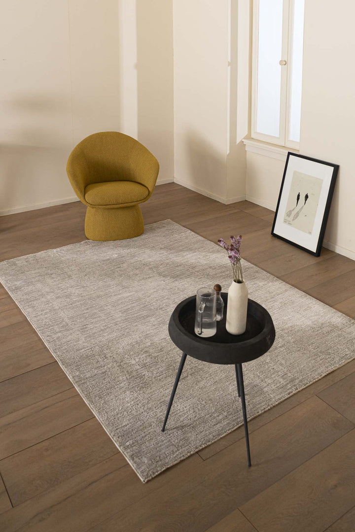 Μονόχρωμο Χαλί Ανοιχτό Γκρι Prime 022 200X300 Royal Carpet