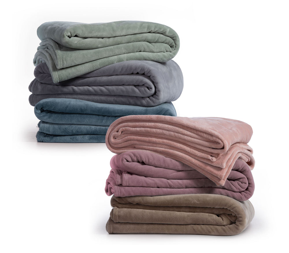 Κουβέρτα Fleece Εκρού Cosy Υπερδιπλή 220X240  Nef-Nef Homeware