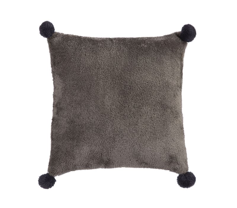 Διακοσμητικό Μαξιλάρι Καφέ Sherpa Miaris 50X50 Nef-Nef Homeware