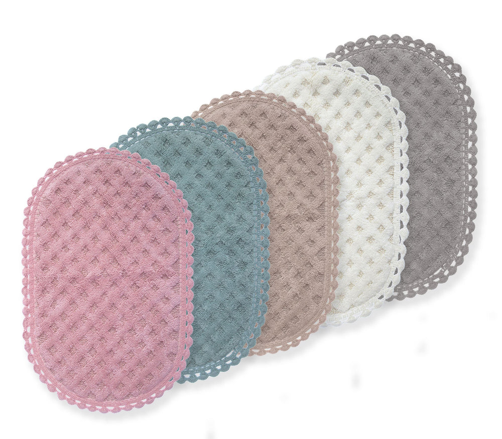 Γαλάζιο Χαλάκι Μπάνιου Touch 55X85 Nef-Nef Homeware