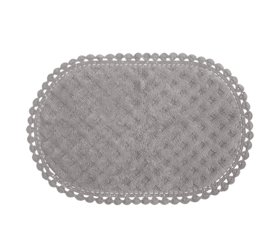 Γκρι Χαλάκι Μπάνιου Touch 55X85 Nef-Nef Homeware