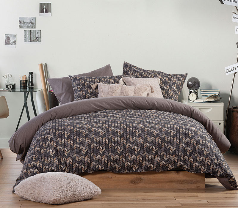 Φανελένια Σετ Σεντόνια Μονά Stream 160X260 Nef-Nef Homeware