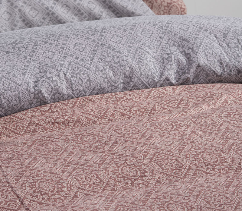 Φανελένια Σετ Σεντόνια Μονά Clover 160X260 Nef-Nef Homeware