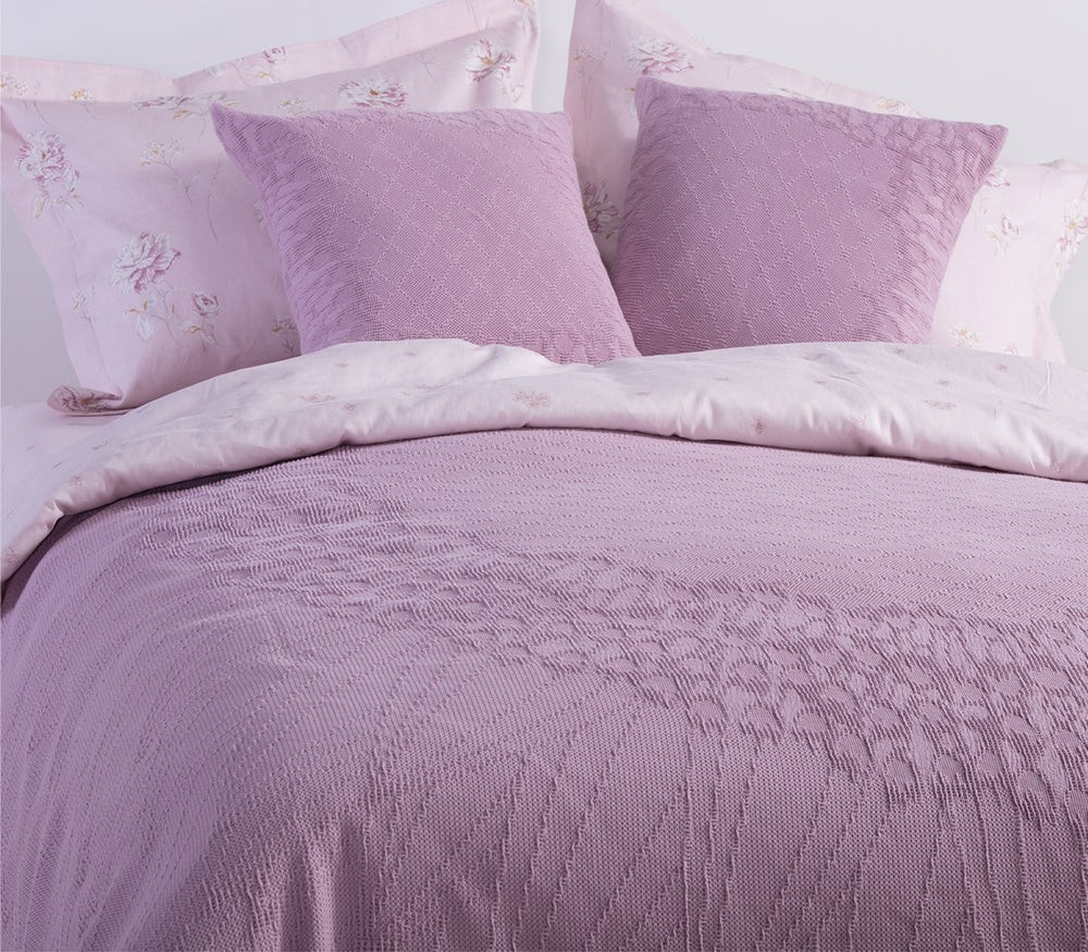 Κουβέρτα Μωβ Υπέρδιπλη Vendetta 230X250  Nef-Nef Homeware