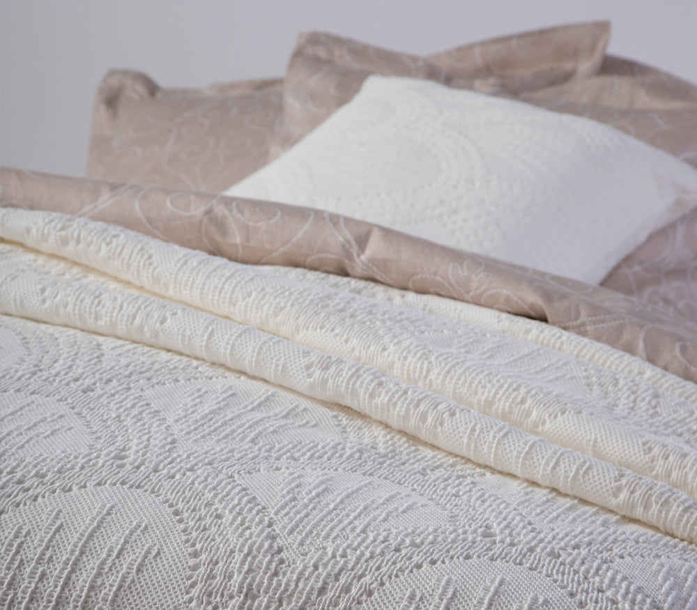 Κουβέρτα Εκρού Υπέρδιπλη Revence 230X250  Nef-Nef Homeware