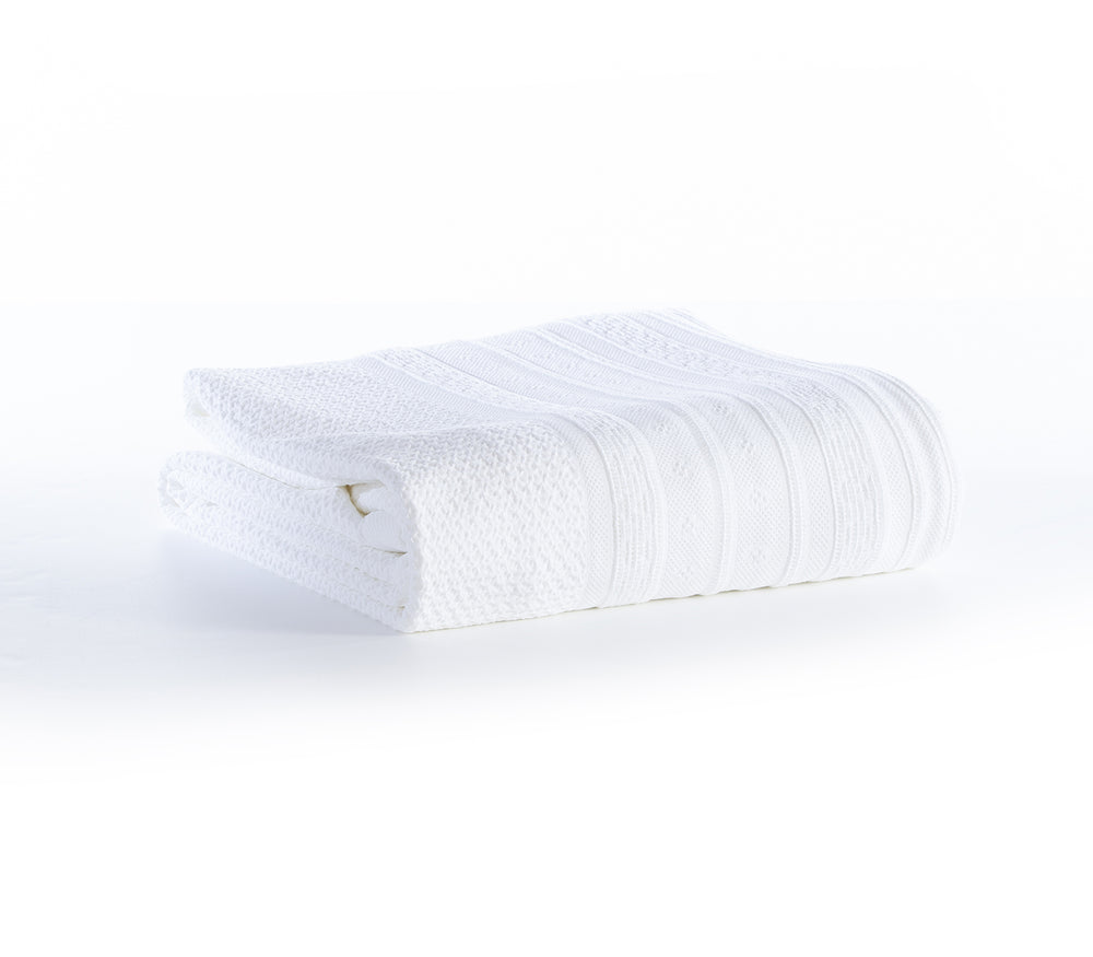 Κουβέρτα Λευκή Υπέρδιπλη Bernard 230X250 Nef-Nef Homeware