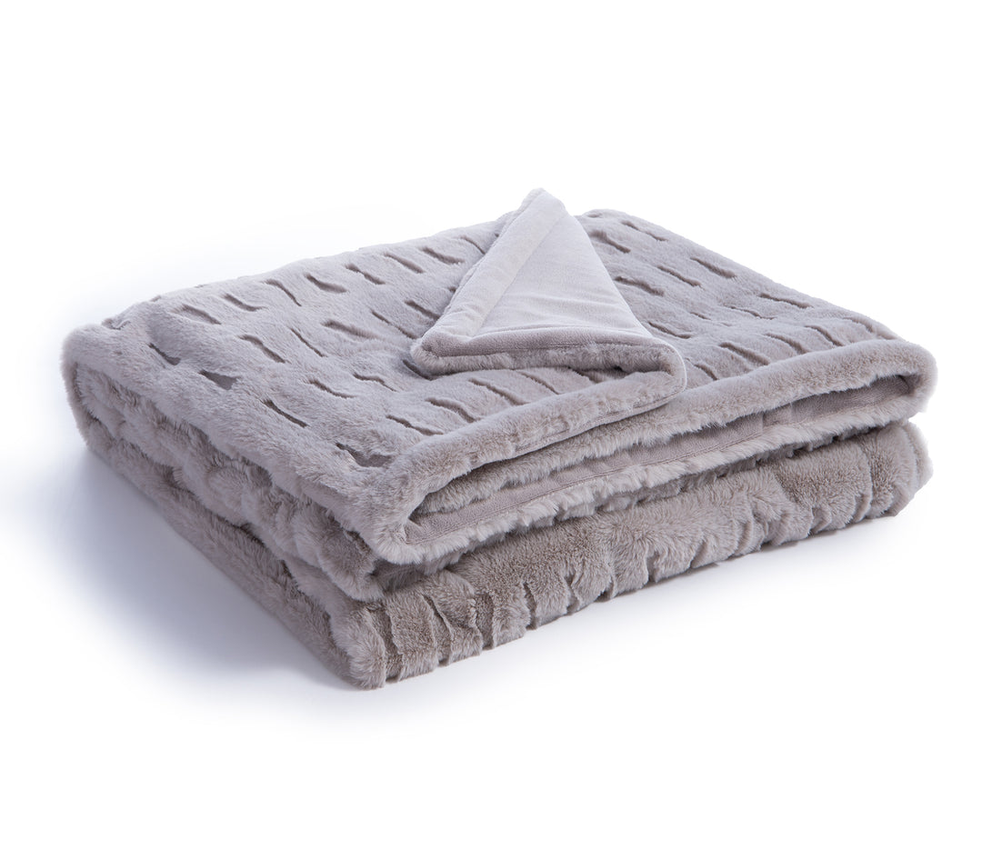 Διακοσμητικό Ριχτάρι Γκρι Vivo 130X180 Nef-Nef Homeware