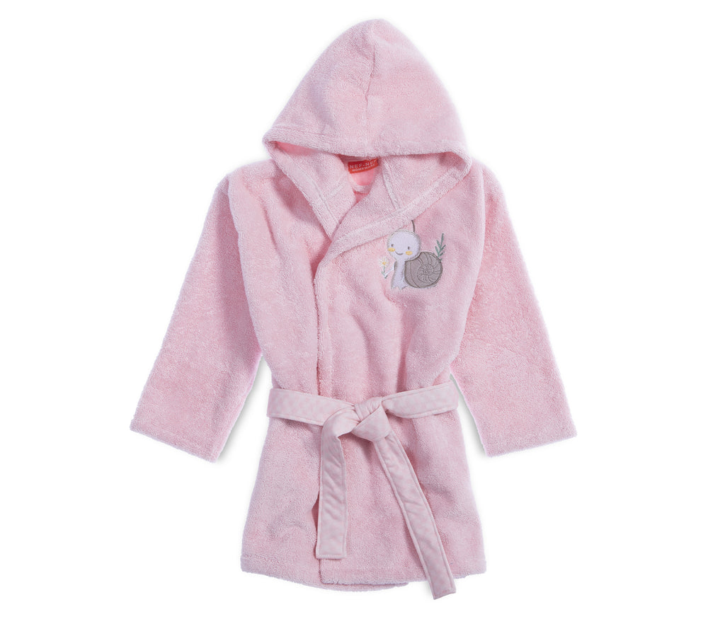 Βρεφικό Μπουρνούζι Λιλά Cute Snail