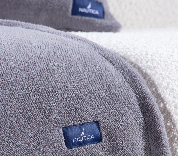 Γκρι Διακοσμητικό Ριχτάρι Πολυθρόνας Nau Coast 130X180 Nef-Nef Homeware