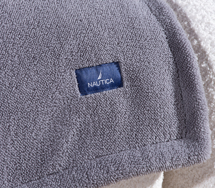 Γκρι Διακοσμητικό Ριχτάρι Πολυθρόνας Nau Coast 130X180 Nef-Nef Homeware