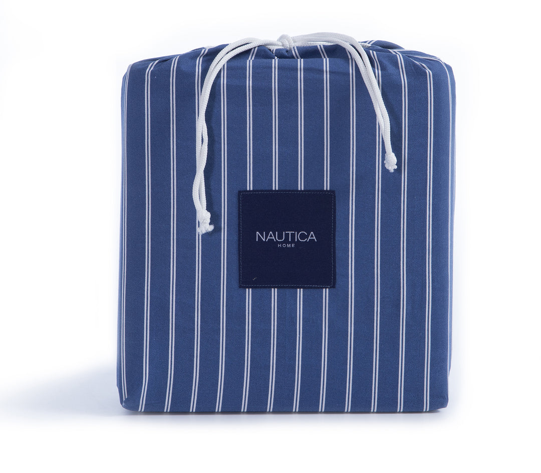Σετ Σεντόνια Δίπλα Μπλε-Nau Coast 200Χ270 Nef-Nef Homeware