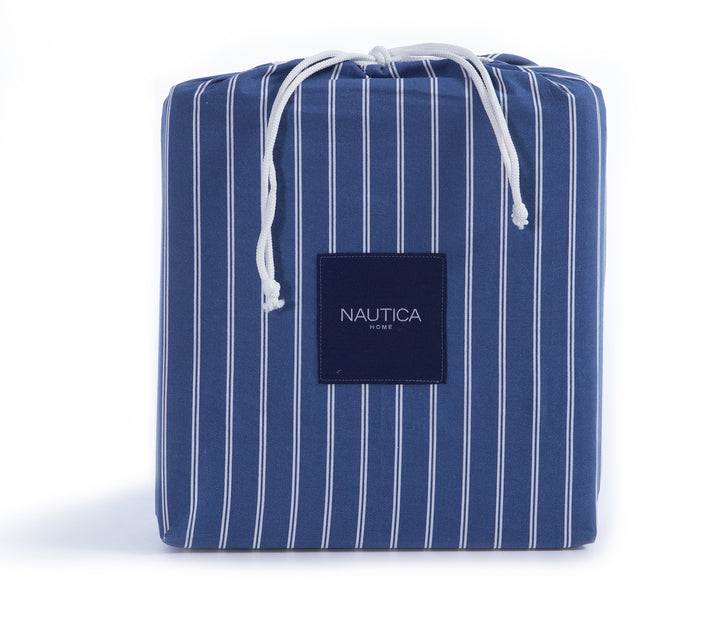Σετ Σεντόνια Δίπλα Μπλε-Nau Coast 200Χ270 Nef-Nef Homeware