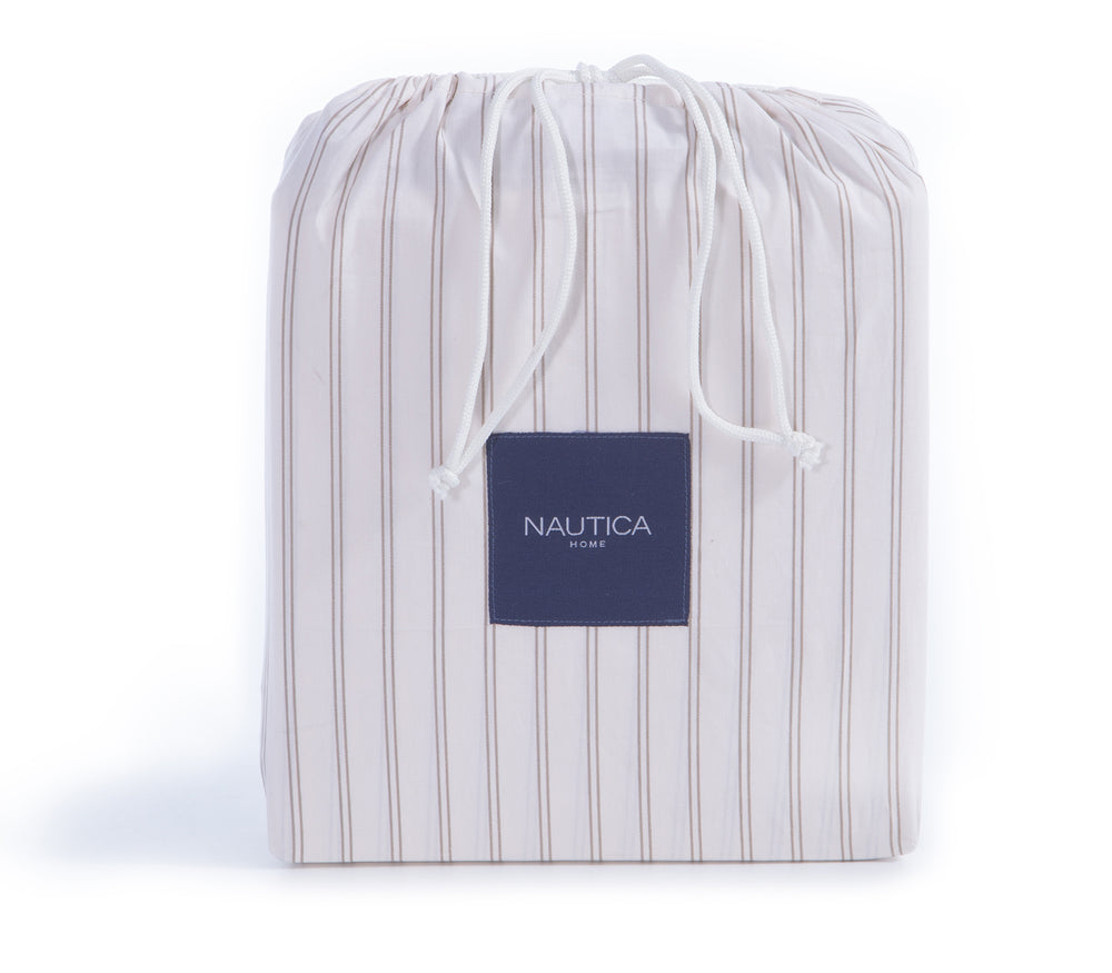 Μπεζ Σετ Σεντόνια Υπέρδιπλα Nau Coast 240Χ270 Nef-Nef Homeware