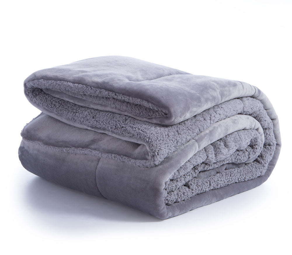 Κουβερτοπάπλωμα Υπέρδιπλο Γκρι Singular 240X220 Nef-Nef Homeware