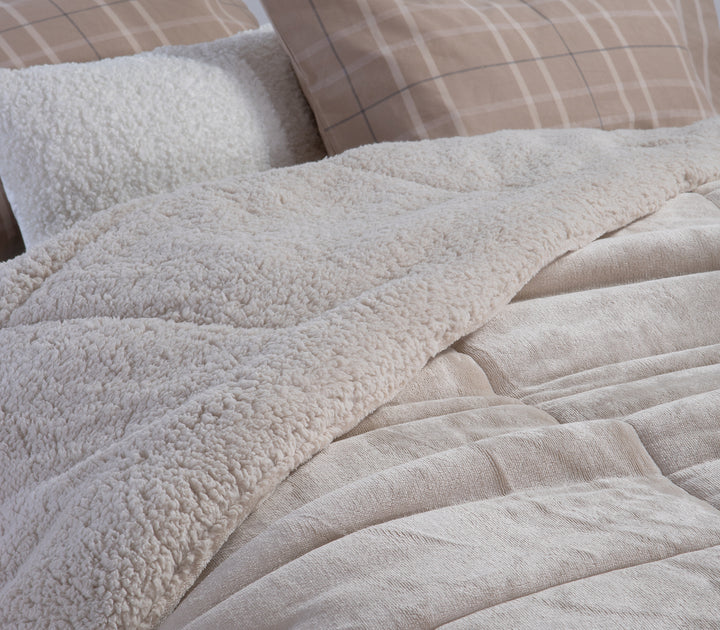 Κουβερτοπάπλωμα Μονό Εκρού Singular 24 160X220 Nef-Nef Homeware