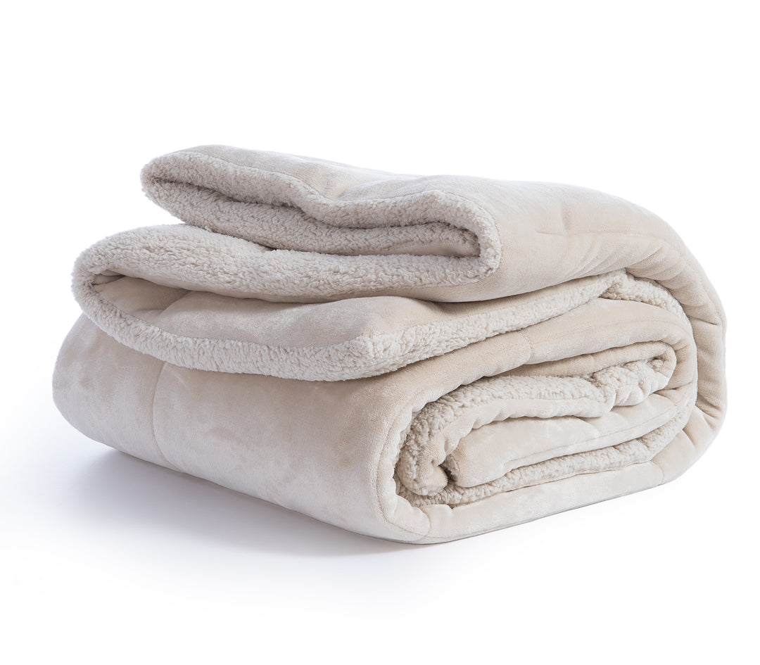 Κουβερτοπάπλωμα Υπέρδιπλο Εκρού Singular 240X220 Nef-Nef Homeware