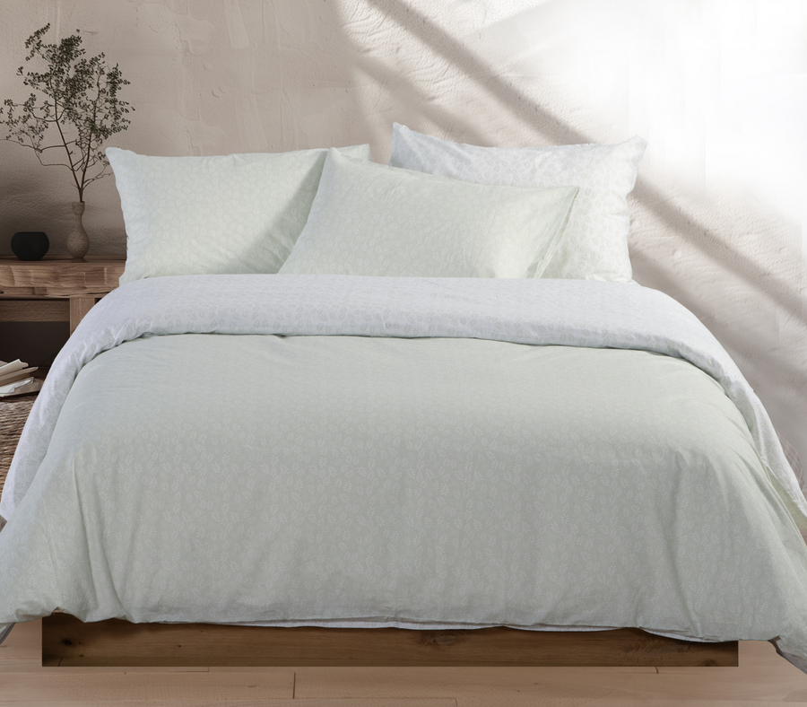 Σετ Σεντόνια Υπέρδιπλα Μέντα Somber 240X260 Nef-Nef Homeware