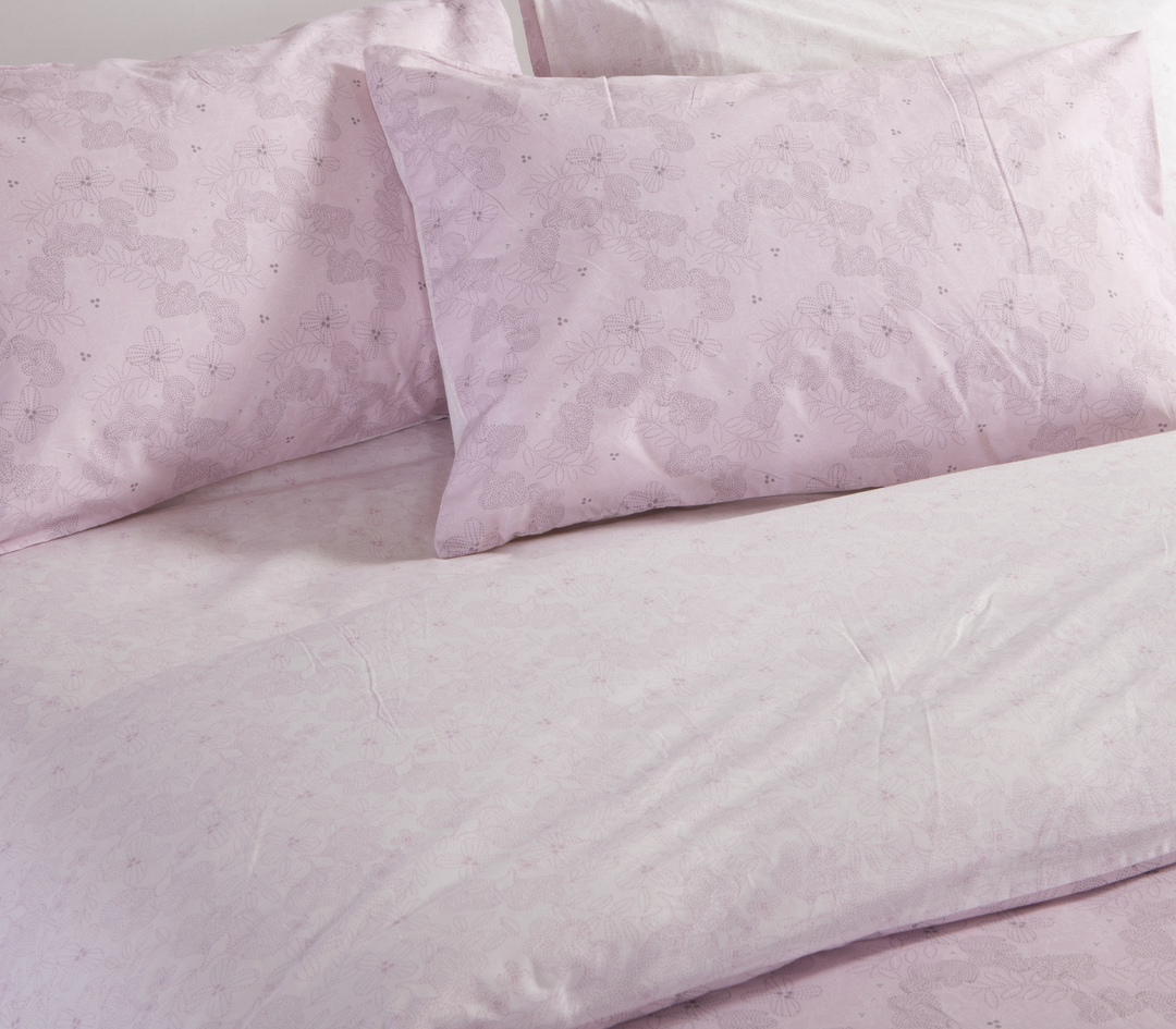 Σετ Σεντόνια Υπέρδιπλα Μωβ Worian 240X260 Nef-Nef Homeware