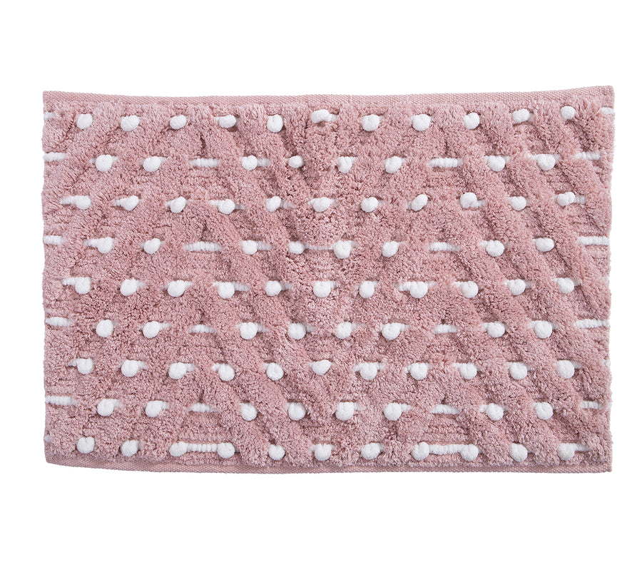 Ροζ Χαλάκι Μπάνιου Cheville 50Χ80 Nef-Nef Homeware