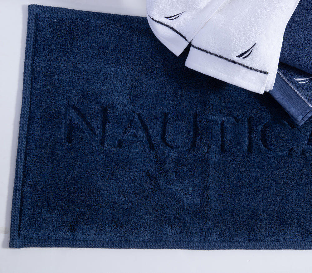 Navy Χαλάκι Μπάνιου Nau Coast 50X80 Nef-Nef Homeware
