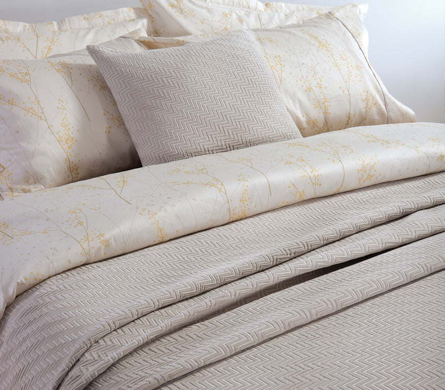 Κουβέρτα Βαμβακερή Μπεζ Chevie 230X250 Nef-Nef Homeware