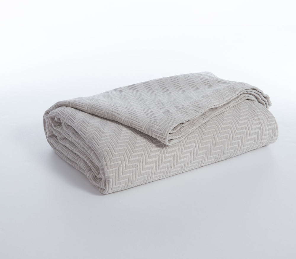 Κουβέρτα Βαμβακερή Μπεζ Chevie 230X250 Nef-Nef Homeware