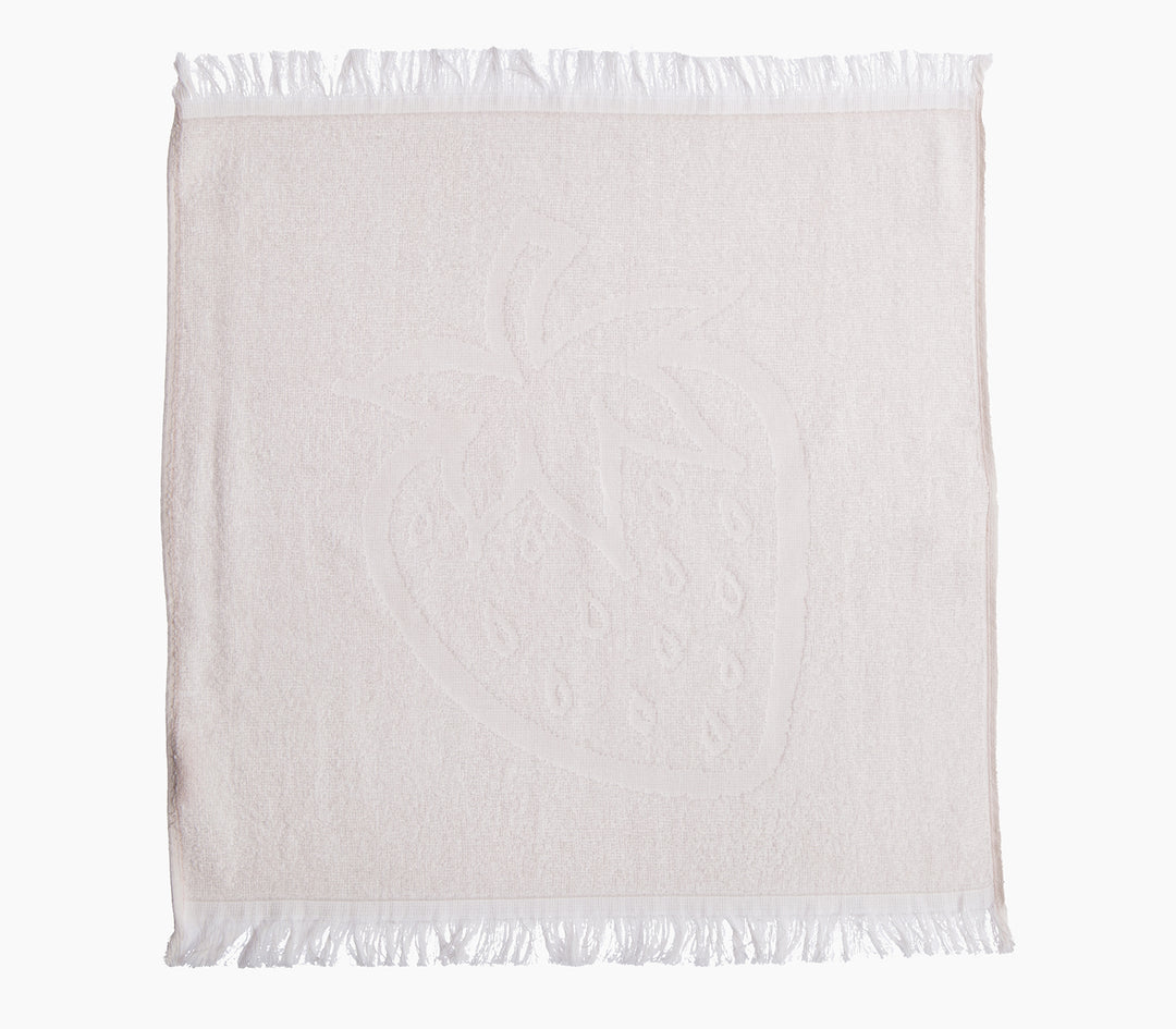 Ποτηρόπανο Εκρού Sweet Strawberry 50X50 Nef-Nef Homeware