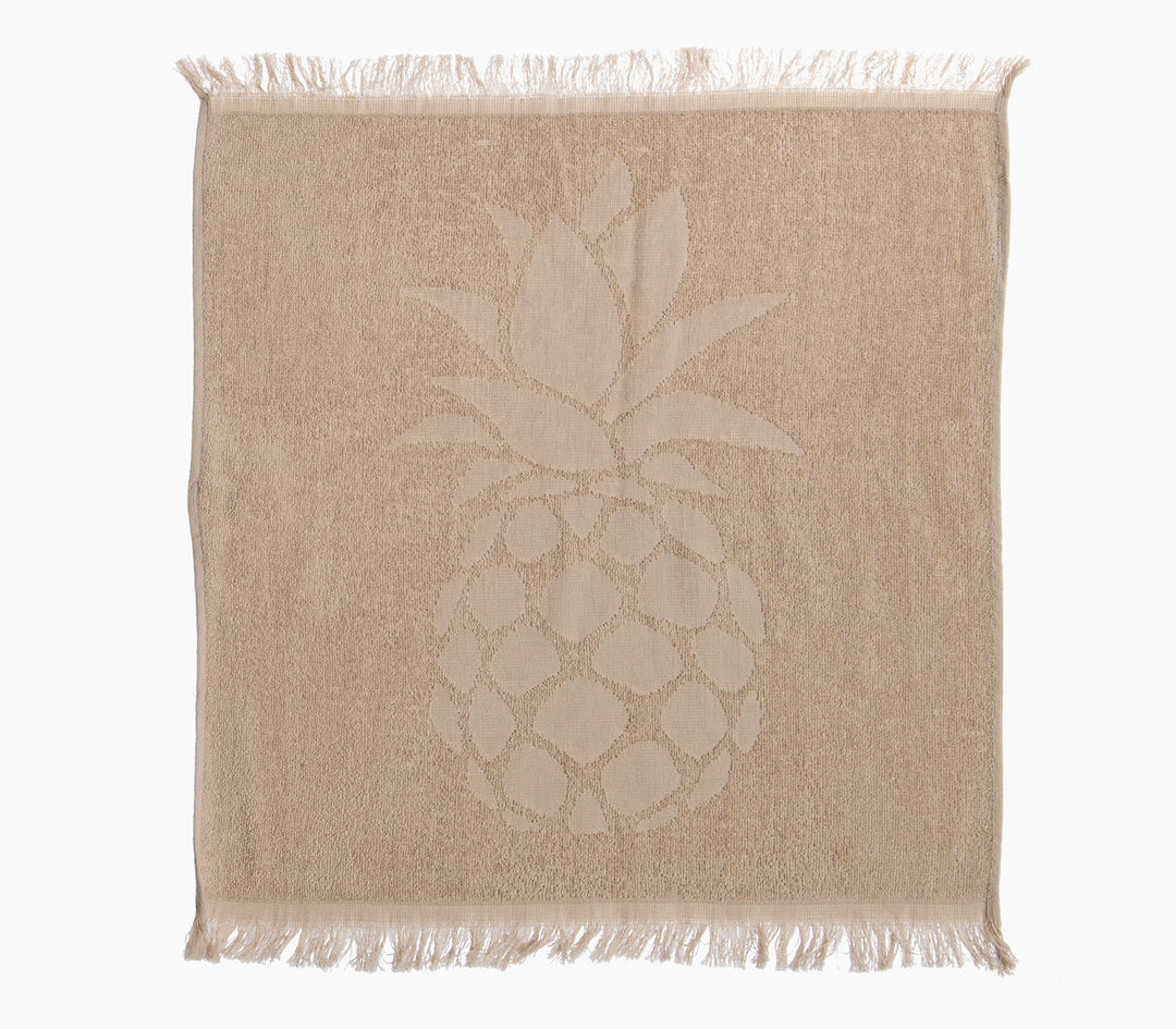 Ποτηρόπανο Μπεζ Pineapple 50X50 Nef-Nef Homeware