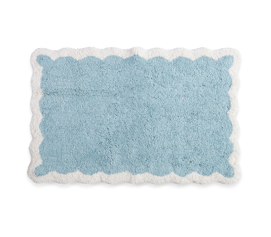 Μπλε Χαλάκι Μπάνιου Claris 60X90 Nef-Nef Homeware
