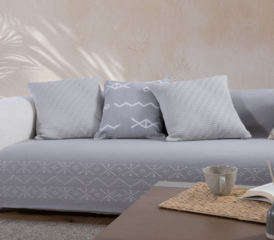 Γκρι Ριχτάρι Διθέσιου Καναπέ Create 180Χ250 Nef-Nef Homeware