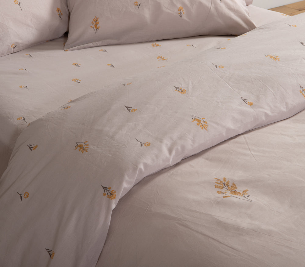 Σετ Σεντόνια Μονά Γκρι Fragesca 170Χ270 Nef-Nef Homeware