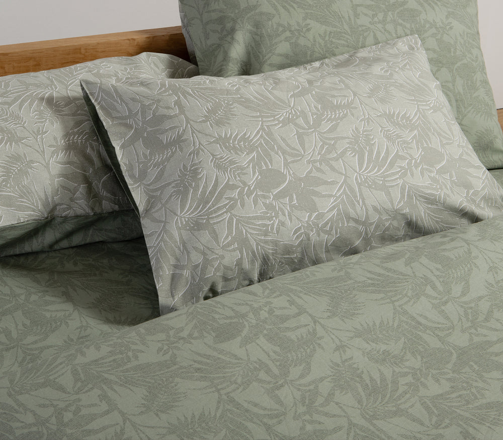 Σετ Σεντόνια Μονά Πράσινα Με Λάστιχο Dazier  Nef-Nef Homeware