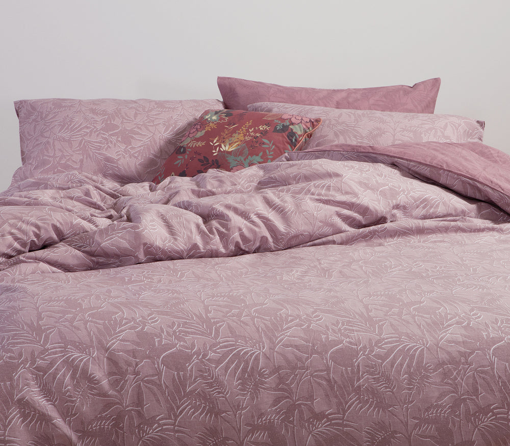 Σετ Σεντόνια Μονά Μωβ Με Λάστιχο Dazier  Nef-Nef Homeware