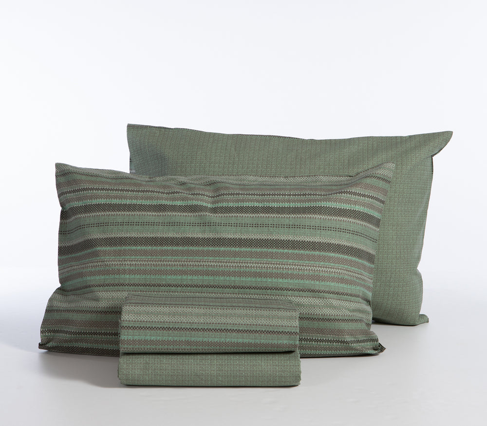 Σετ Σεντόνια Μονά Πράσινα Με Λάστιχο Degree  Nef-Nef Homeware