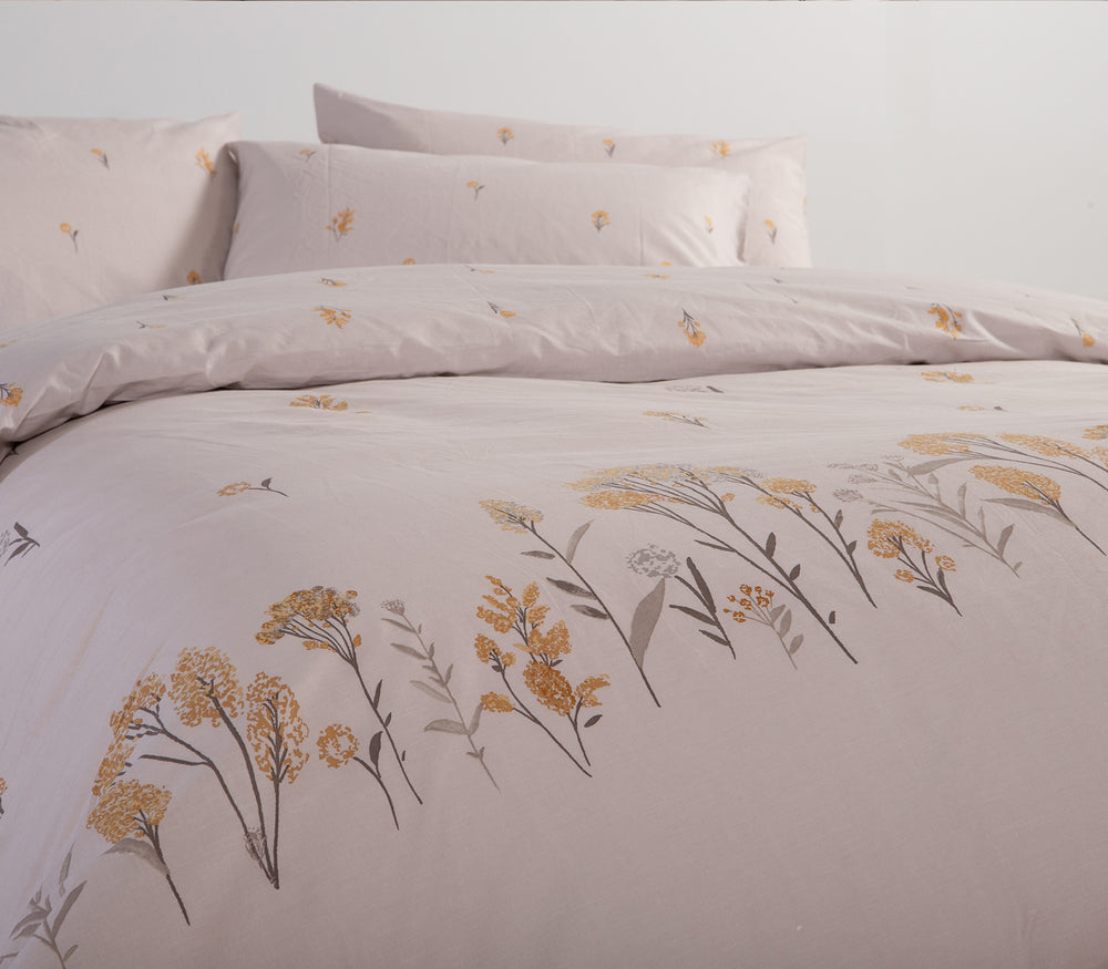 Σετ Σεντόνια Μονά Γκρι Με Λάστιχο Fragesca  Nef-Nef Homeware