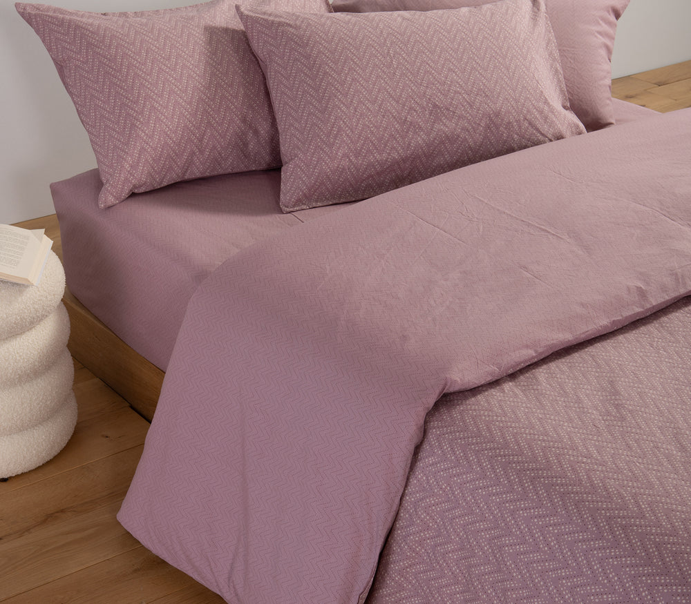 Σετ Σεντόνια Υπέρδιπλα Μωβ Suspen 240Χ270 Nef-Nef Homeware