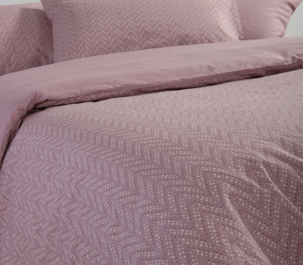 Σετ Σεντόνια Υπέρδιπλα Μωβ Με Λάστιχο Suspen  Nef-Nef Homeware