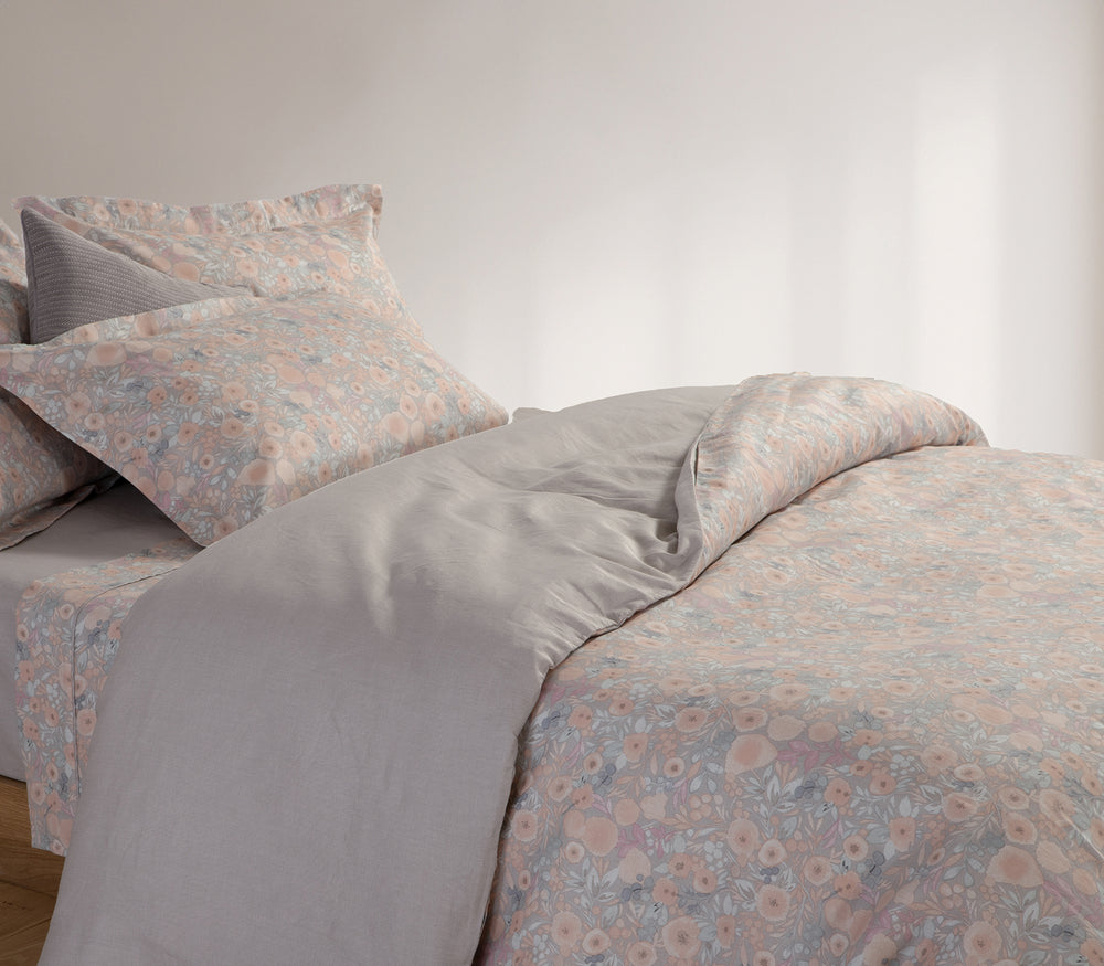 Σετ Σεντόνια Υπέρδιπλα Γκρι Alystran 240Χ270 Nef-Nef Homeware