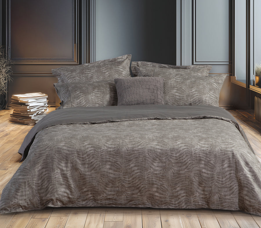 Σετ Σεντόνια King Size Γκρι Zesten 270Χ280 Nef-Nef Homeware