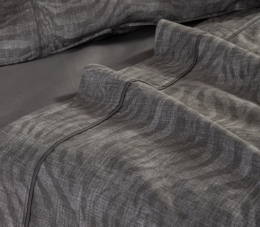 Σετ Σεντόνια King Size Γκρι Zesten 270Χ280 Nef-Nef Homeware