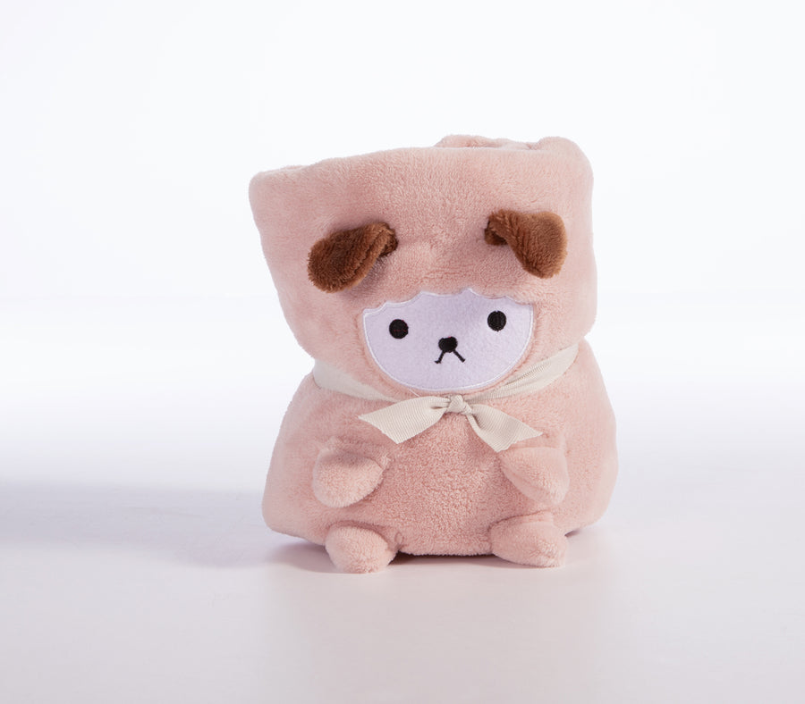 Fleece Κουβέρτα Ροζ Αγκαλιάς Lovely Sheep 80X110 Nef-Nef Homeware