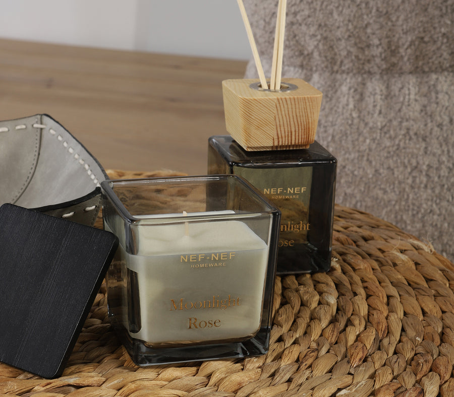 Αρωματικό Κερί Ανθρακί Moonlight Rose Nef-Nef Homeware