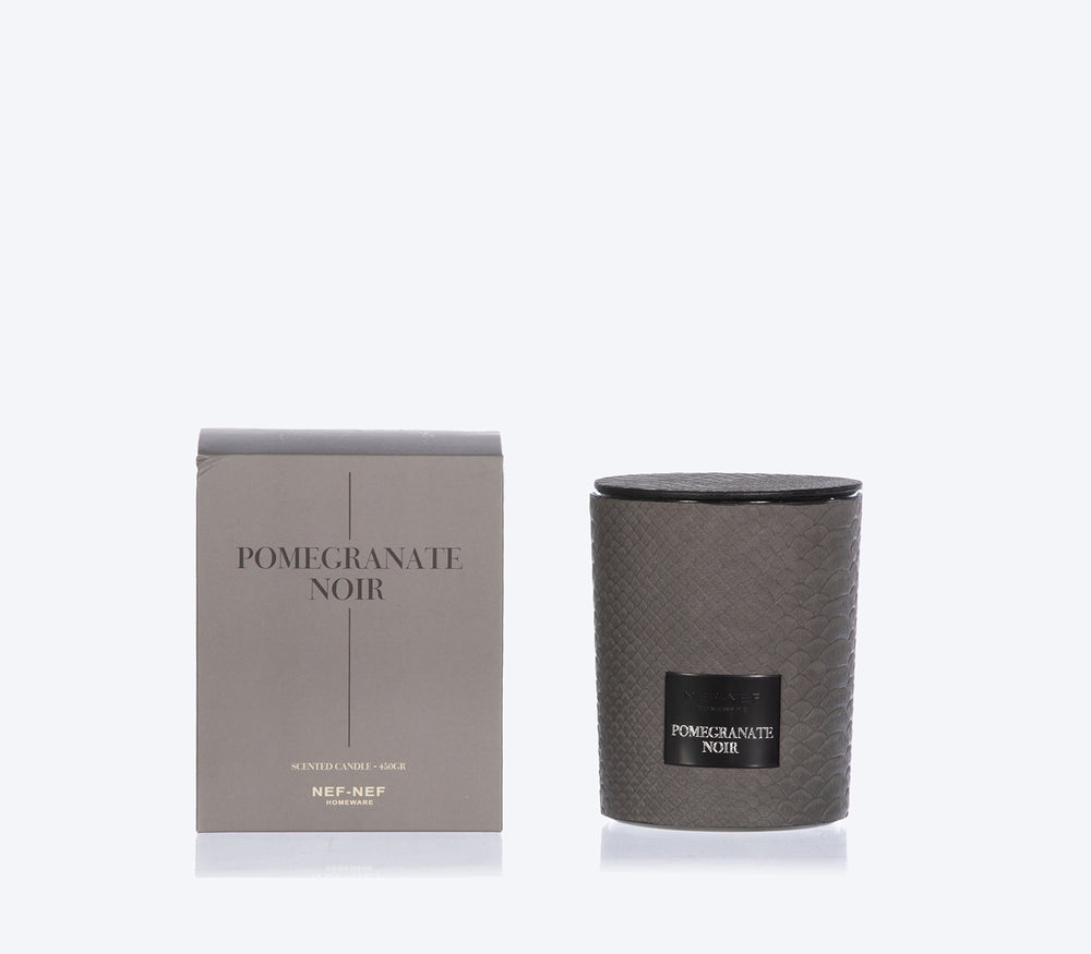 Αρωματικό Κερί Γκρι Pomegranate Noir Nef-Nef Homeware