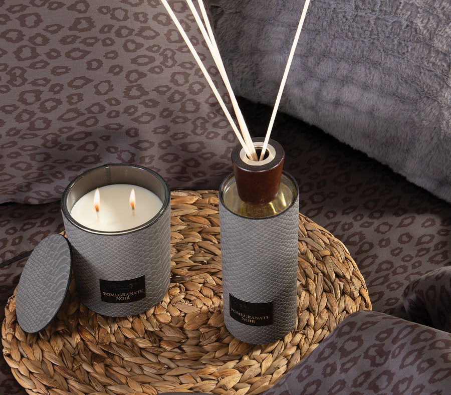 Αρωματικό Κερί Γκρι Pomegranate Noir Nef-Nef Homeware