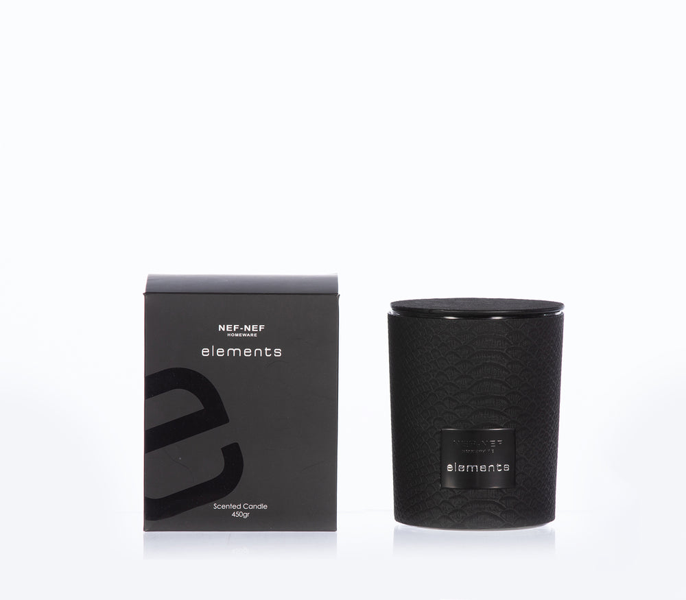 Αρωματικό Κερί Μαύρο Elements Nef-Nef Homeware
